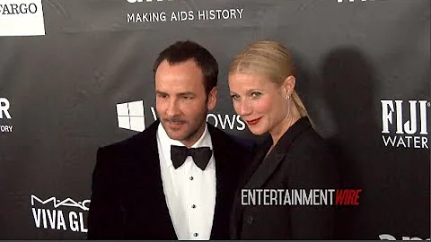 Gwyneth Paltrow, Tom Ford arrive at 2014 amfAR Los Angeles Inspiration Gala