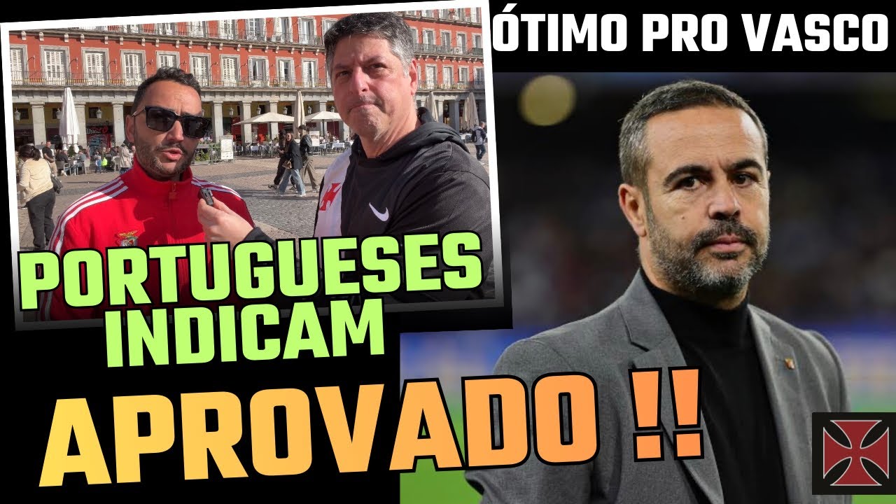 ATENÇÃO! PORTUGUESES APROVAM ARTUR JORGE NO VASCO!