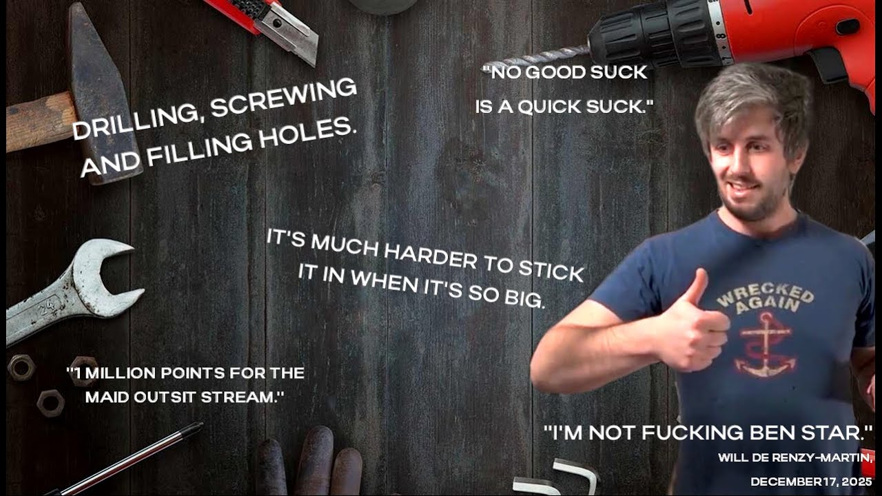 Will de Renzy-Martin railing himself in French | 17 dec 2025