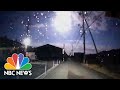 Meteor Dazzles As It Plunges From The Night Sky | NBC News NOW