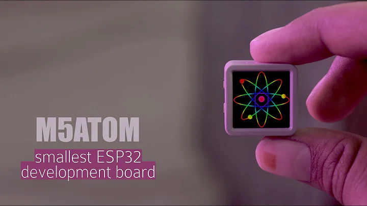 M5Atom: A menor placa de desenvolvimento ESP32 de M5Stack