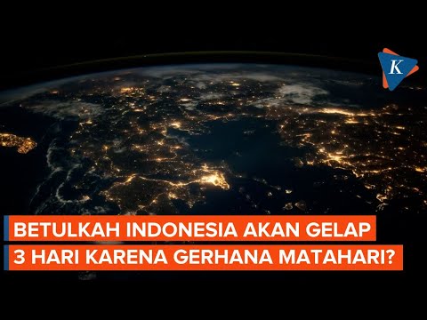 Bumi Disebut Bakal Gelap Selama 3 Hari Mulai 8 April 2024, Ini Kata Astronom