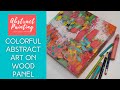 Create a Colorful Abstract Field of Flowers | Betty Franks Art | Abstract Expressionism