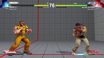 STREET FIGHTER V Best Shimmy?! [Part II]