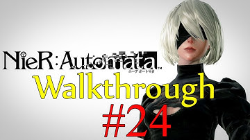 NieR Automata - Walkthrough Part 24 [Hard Mode] - Beginning of the End + Hegel Boss Fight