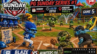 ⚾ LIVE: Blaze Baseball Blue vs Hunters 12U | PG Sunday Series #1 | Game 5