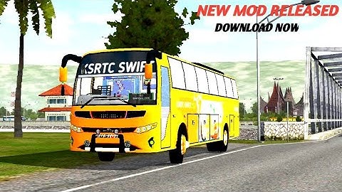 NEW KSRTC SWIFT VEGA SEATER BUS MOD RELEASED. FOR BUSSID DOWNLOAD NOW.. TEAM NICKZO