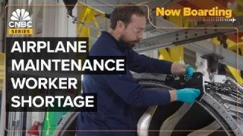 Why A Shortage Of Airplane Mechanics Is Aviation