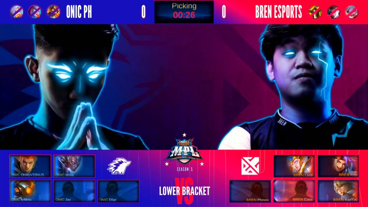 Lower Bracket Finals! Bren Esports vs Onic PH Game 1 | MPL-PH S5 - MLBB