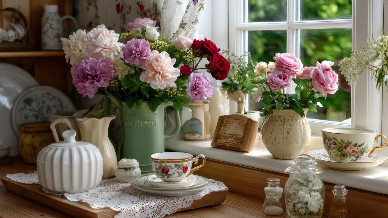 Cross Continental Boho Farmhouse Tour with a Cozy Cottagecore Twist✨