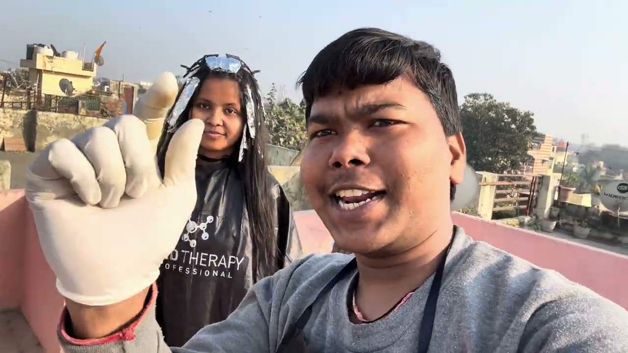 Hamne kara gharme  hair colour 🥰❤️🧿🤣