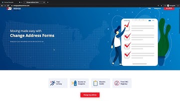 Quickly and Easily Change Your Address Instantly Online