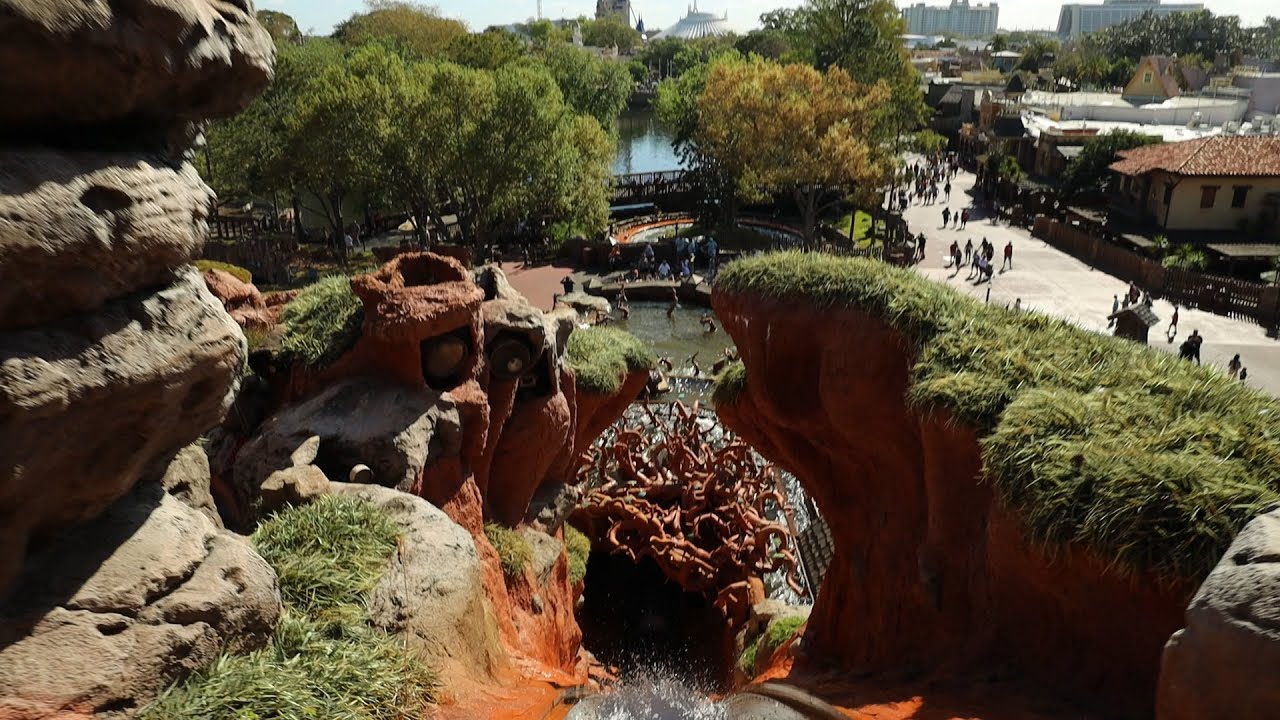 Splash Mountain Disney World POV Ride Video - From the Front Row