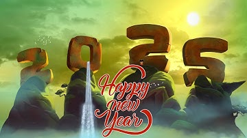 New year wish ! Prayan animation studio wishes you a very HAPPY NEW YEAR 2025 | animated video
