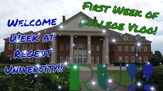 Regent University Welcome Week Vlog| First Week of College by Jasmine the Waffle 473 views 1 year ago 6 minutes, 41 seconds