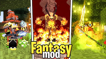 Top 5 RPG/FANTASY Mods for Minecraft PE 1.21 🔥