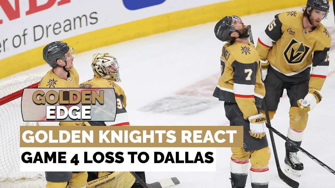 Best Of | Golden Knights Reaction to Game 4 Loss - YouTube