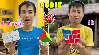 Rubik Giấy Xoay Được 1k vs Rubik Nam Châm 1.000.000vnđ - Đồ Chơi Đắt Tiền Chắc Gì Đã Xịn!!?