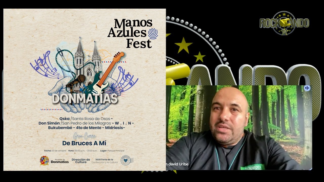ASÍ SERÁ EL MANOS AZULES FEST 2025 EN DONMATÍAS
