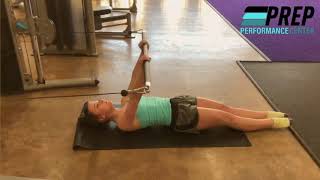 How to do a Supine Shoulder Extension