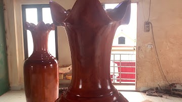 Lục bình gỗ xà cừ cực đẹp