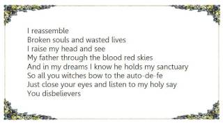 Kamelot - The Inquisitor Lyrics