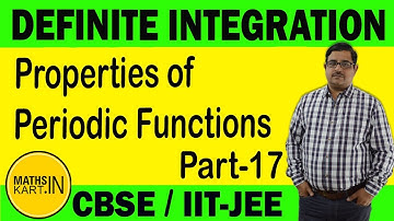 Properties of periodic function | PART-17 | Definite Integration Class-12 CBSE/JEE maths