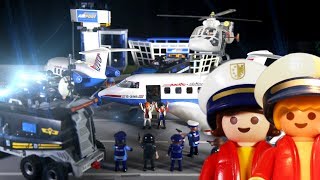 👮POLIZEI EINSATZ AM FLUGHAFEN -SEK SPECIAL KOMMANDO Matz der Meisterdetektiv 5 PLAYMOBIL Stopmotion