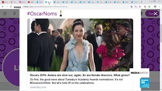 Oscars 2019 snub female directors and Asian actors