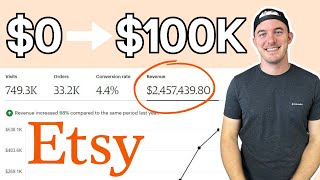 10 Tips - How I Made My First 100k on Etsy