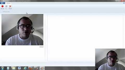 Using a Web Cam with Windows Movie Maker for Vista
