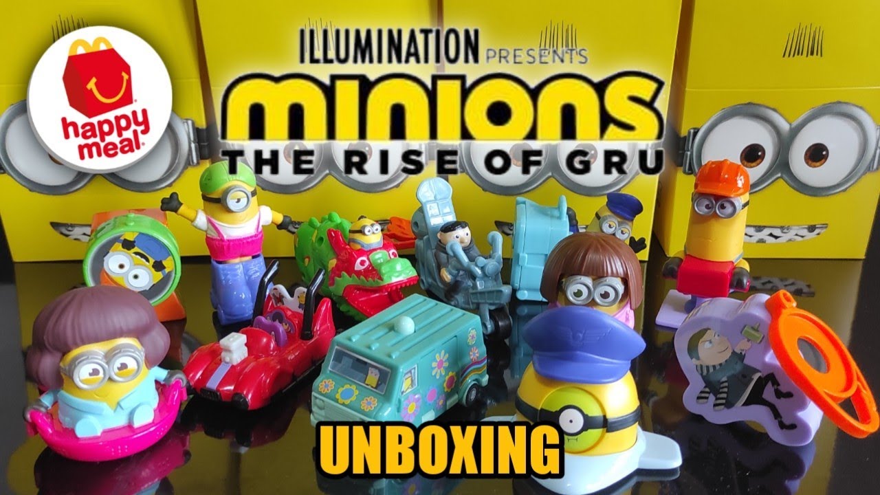 Mcdonald S Happy Meal Minions The Rise Of Gru June 22 Youtube