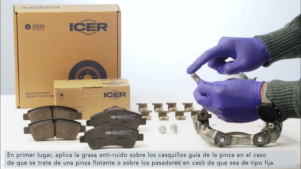 ICER BRAKES Cómo aplicar la grasa anti ruido (ESPAÑOL) YouTube