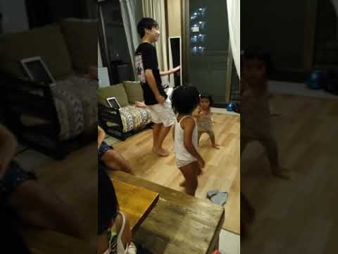 U.S.A DA PUMP　踊ってみたよ2歳6歳13歳