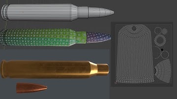 How To Create a Bullet in Blender, Substance Painter and Marmoset Toolbag