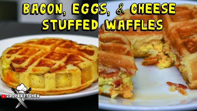 Here's a quick demo of the Presto® Stuffler™ Stuffed Waffle Maker, showing  the path to delicious food. (#ad) The timing takes about 7-8 minutes for  it, By Chiles and Smoke