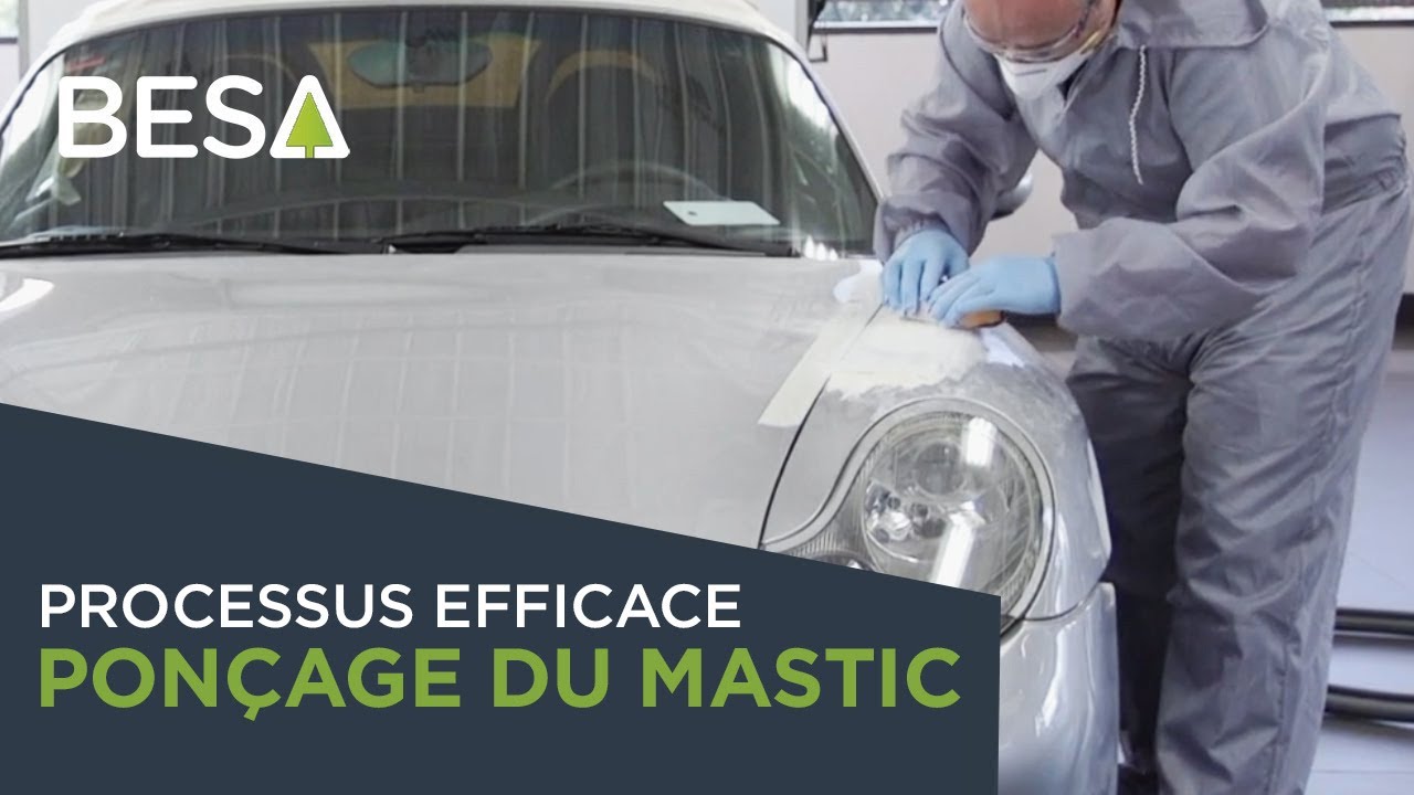 PONÇAGE DU MASTIC CARROSSERIE: le Processus le Plus Efficace 