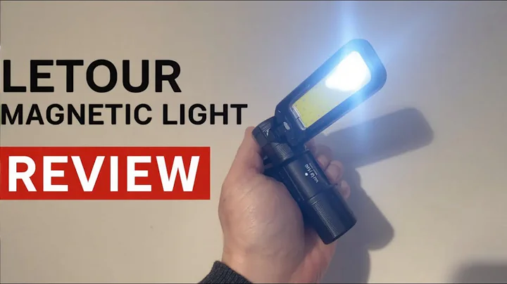 Must-Have Car Gadget! LETOUR 2000 Lumens Work Light Review #letourlights
