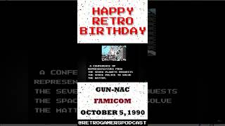 Happy Birthday to Gun-Nac on the Nintendo Famicom!