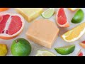 Making fresh citrus soaps🍊🍋 A compilation of orange, lemon, lime &amp; grapefruit soaps