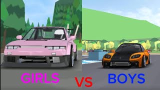 GIRLS vs BOYS... | FR Legends