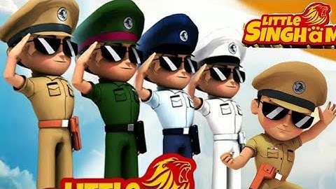 Android New Games : Little Singham Colour Frictions Gameplay | Little Singham Old VS New update.