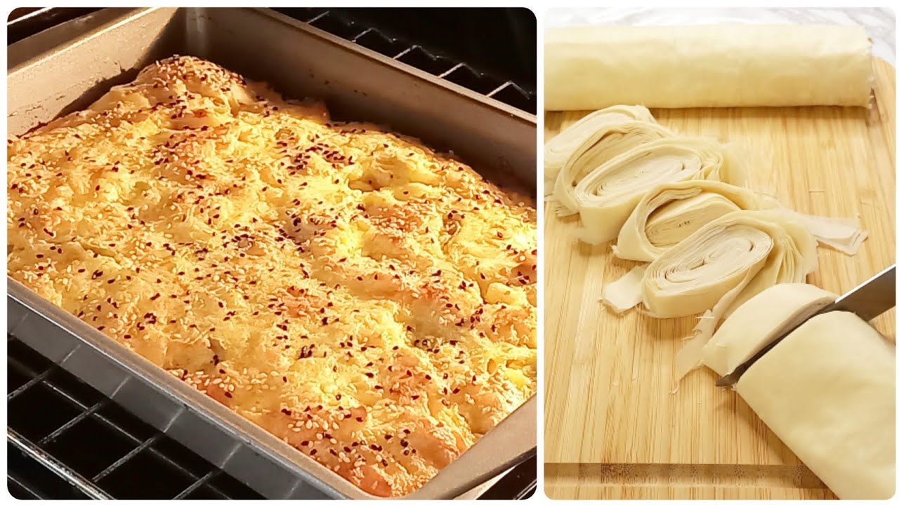 الجلاش لا ترصيه ولا تورقيه! قطعي لفة الجلاش واعملي أحلى (جلاش تركي) وصفة جلاش حادق/بوريك تركي بالجبن