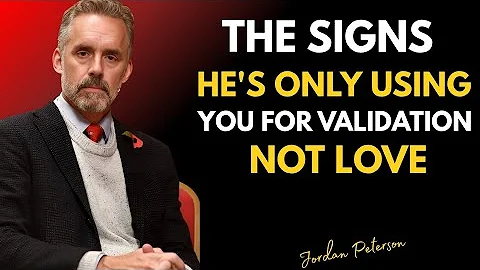 Ladies, If He Does THIS… He’s Using You, Not Loving You | Jordan Peterson relationship insights 