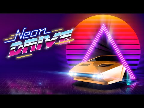 Neon Drive. PC Game. Walkthrough