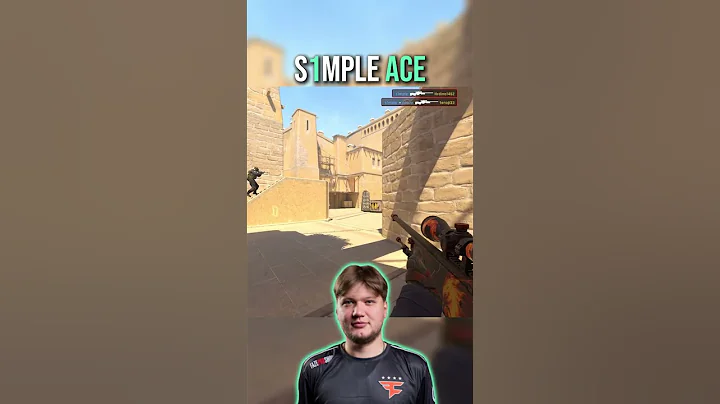 This s1mple AWP Ace is Why He's the GOAT 🎯 #cs2 #s1mple