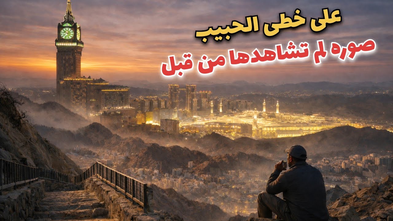 مشاهد لم تراها في رمضان - طلعنا جبل ثور… وانتهى بنا الفطور فوق جبال تطل على الحرم شاهد وإستمتع