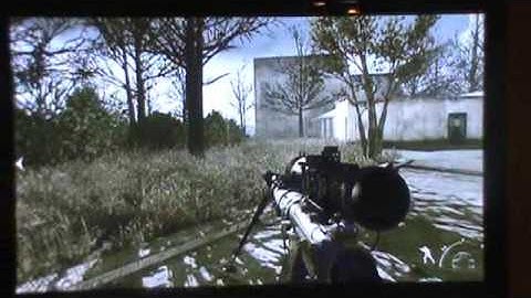 How to get out of the map on Hidden mw2