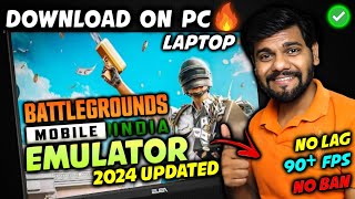 BGMI 3.1 On PC !!🔥 How To Download BGMI 3.1 In PC - Laptop ✅  Install BGMI emulator on PC laptop