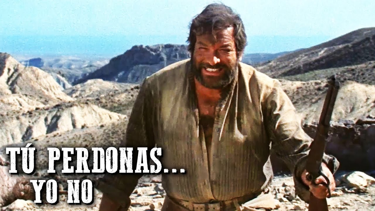 Tú perdonas... Yo no PELÍCULA DEL OESTE Terence Hill y Bud Spencer